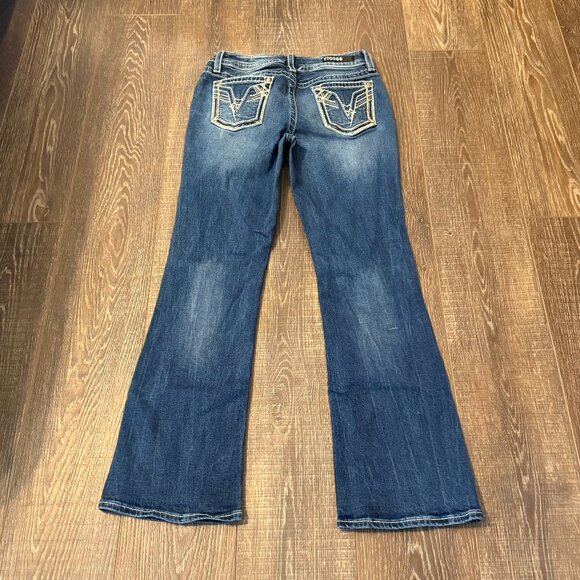 Vigoss Heritage Fit Bootcut Jeans – Size 8 - Picture 2 of 16